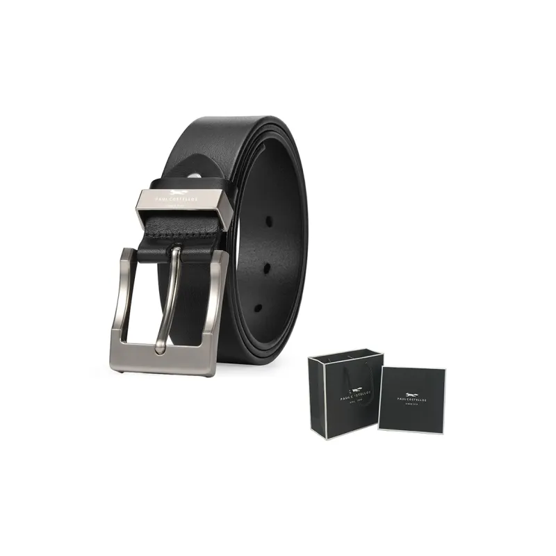 PAUL COSTELLOE Cow Leather Belts Unisex 3.8cm-7