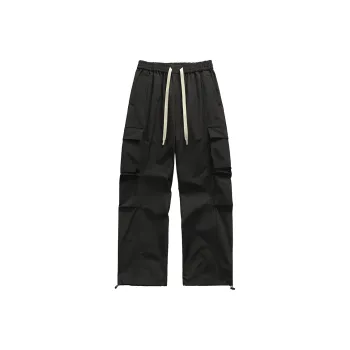 SOIE Cargo Pants Unisex Black