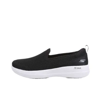 Skechers GO WALK Stability Cushioning Abrasion Resistant Breathable Low Top Casual Shoes Women's Black