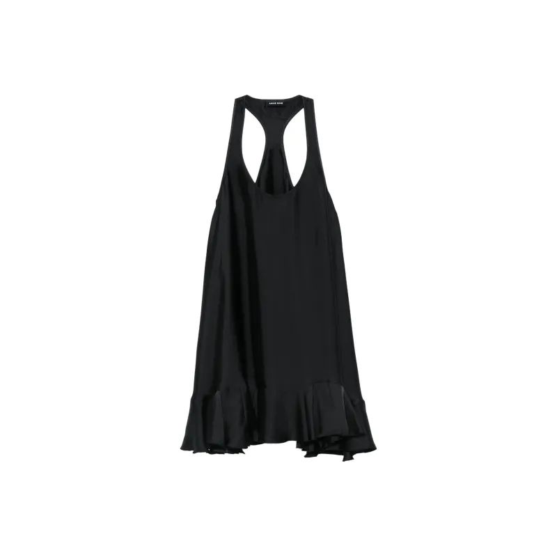 Anine Bing Sleeveless Dress Women's Black-0