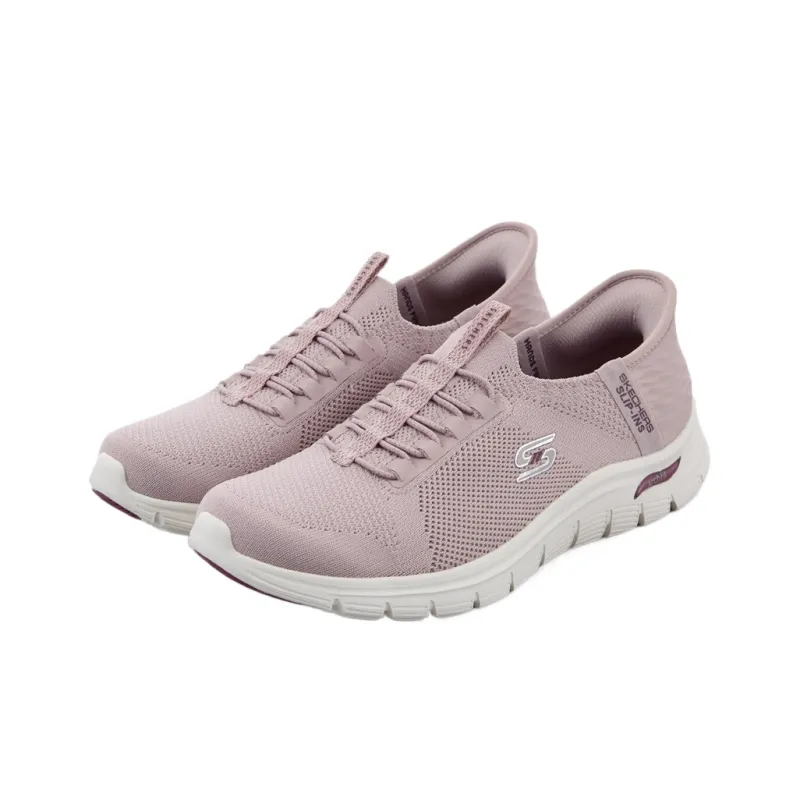 Skechers ARCH FIT VISTA Low Top Casual Shoes Women's Pink-4