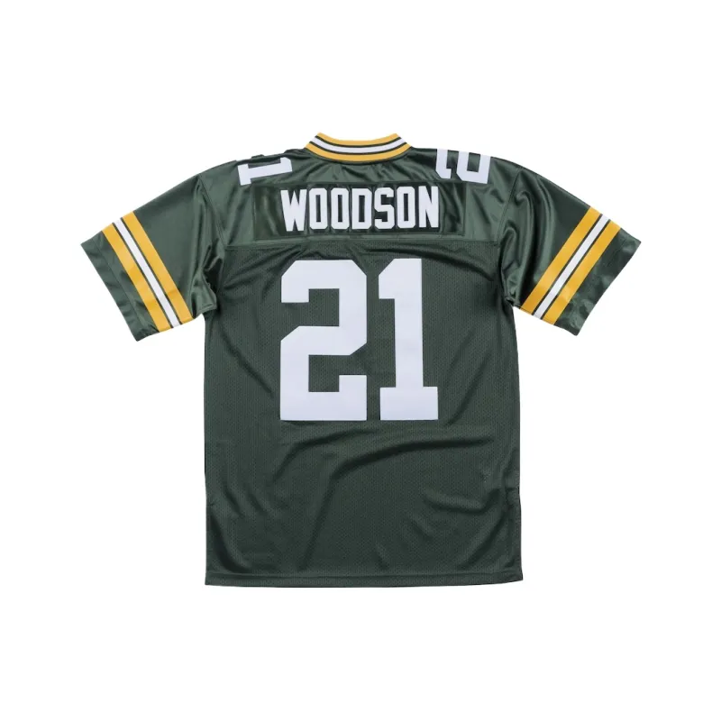 Mitchell Ness 'NFL Packers 2010 Charles Woodson' Authentic Superbowl Jersey T shirt-1
