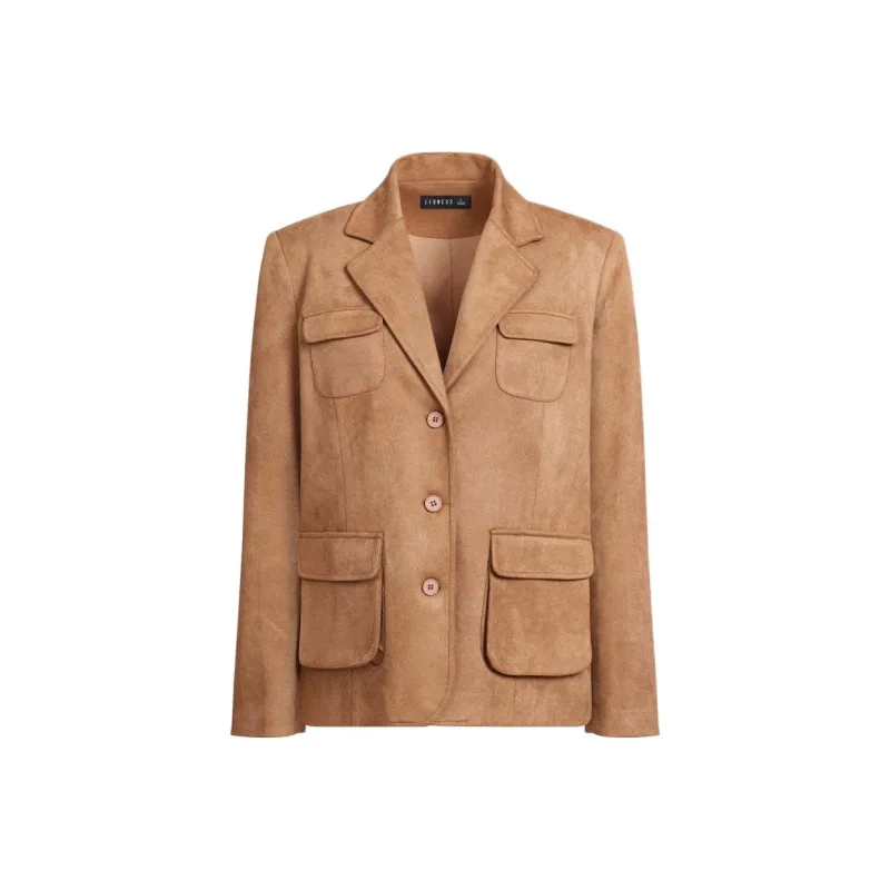 Lioness Business Suits Women's Chocolate-0