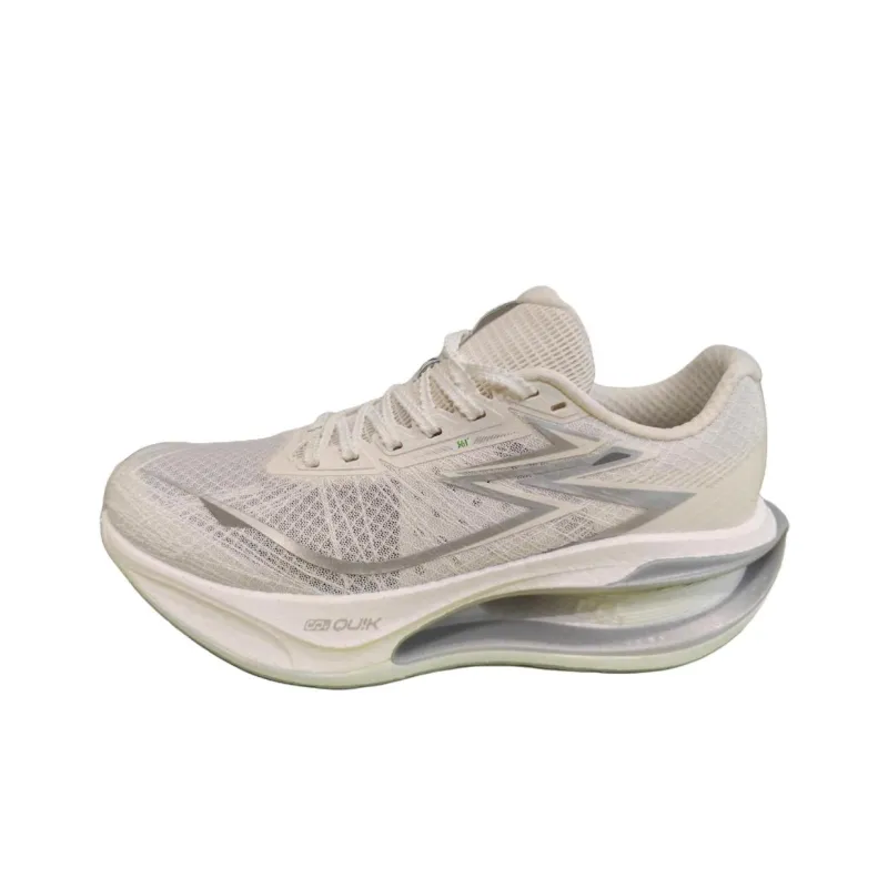 361° Slip Resistant, Abrasion Resistant, Breathable Low Top Training Racing Running Shoes Men's White-0
