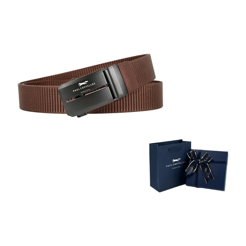 PAUL COSTELLOE Nylon Belt Unisex 3.4cm-36