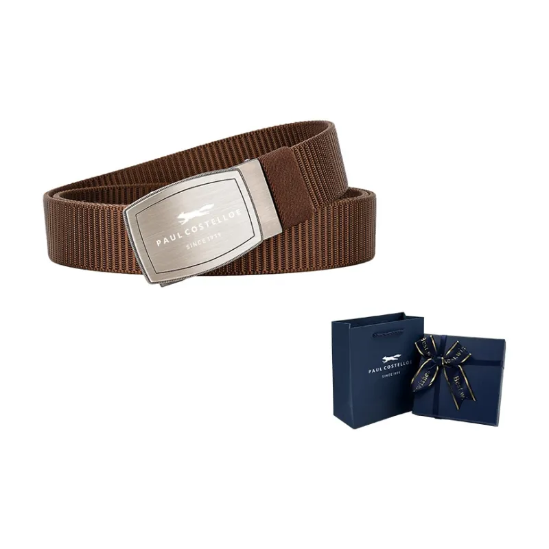 PAUL COSTELLOE Nylon Belt Unisex 3.4cm-12