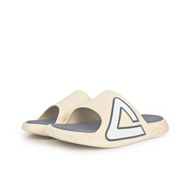 PEAK Tai Ji1.0 EVA Quiet Slip Resistant Antibacterial Slide Slippers Men's Light Khaki-2