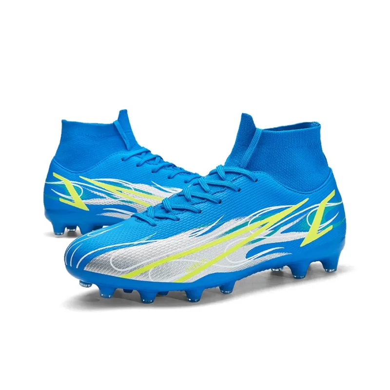 Sportful Soccer Shoes Unisex Low Top White/Black/Blue-12