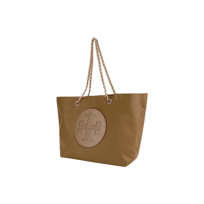 TORY BURCH Ella Recycled Nylon Tote Bag Shopping Bag Handbag Shoulder Bag Women's Reddish Umber-1
