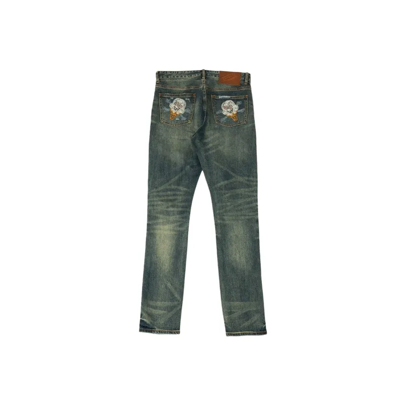 Ice Cream Jeans Men Blue Mist-1