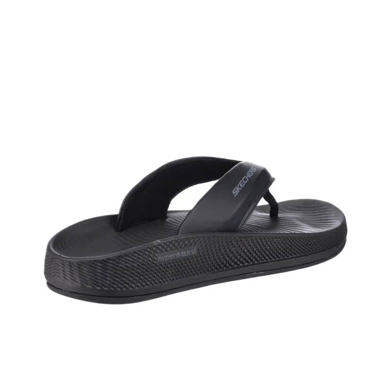 Skechers Hyper Slide Flip Flops Men's Black-2