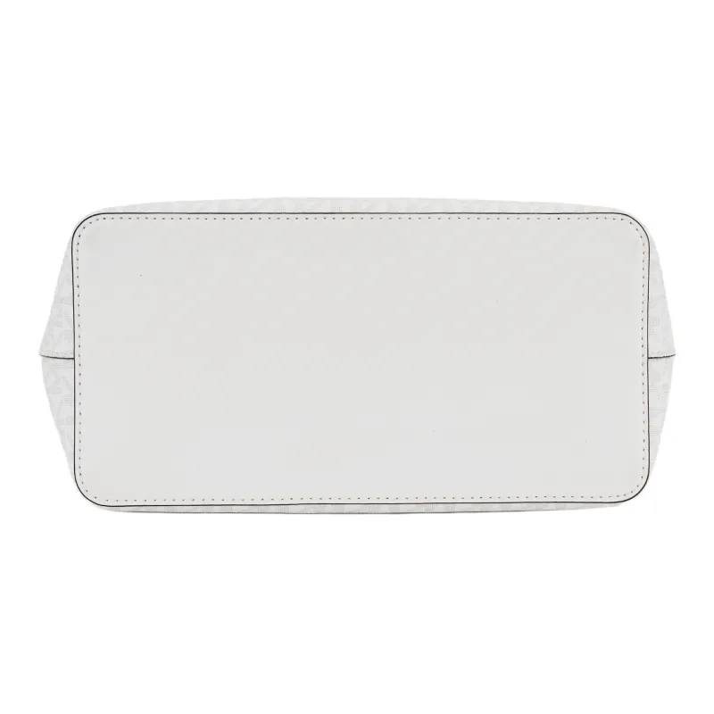 MICHAEL KORS Coated Canvas With Polyester Handbag, Shoulder Bag Medium Size Women's Multicolor Optical White-3