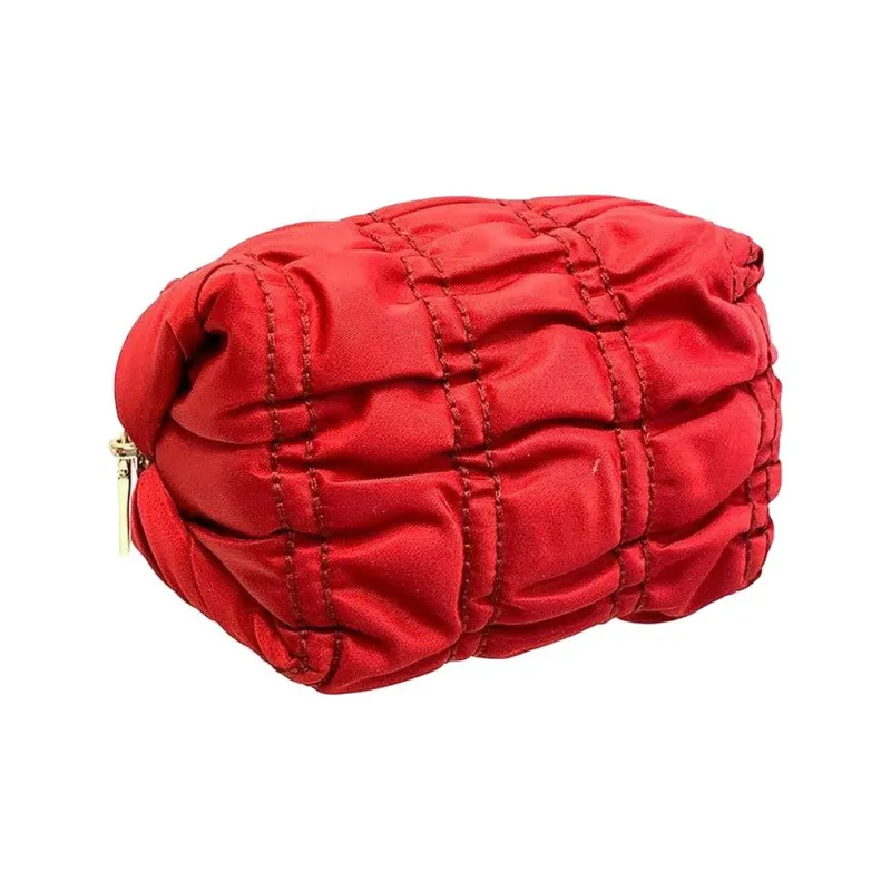 COACH Boxy Makeup Bags Red-3