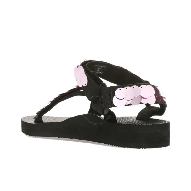 Arizona Love Trekky Beach Sandals Women's Black-1