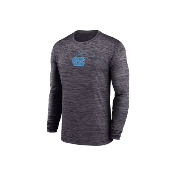 Jordan North Carolina Sideline Velocity Men's Jordan Brand Dri FIT College Long Sleeve T Shirt