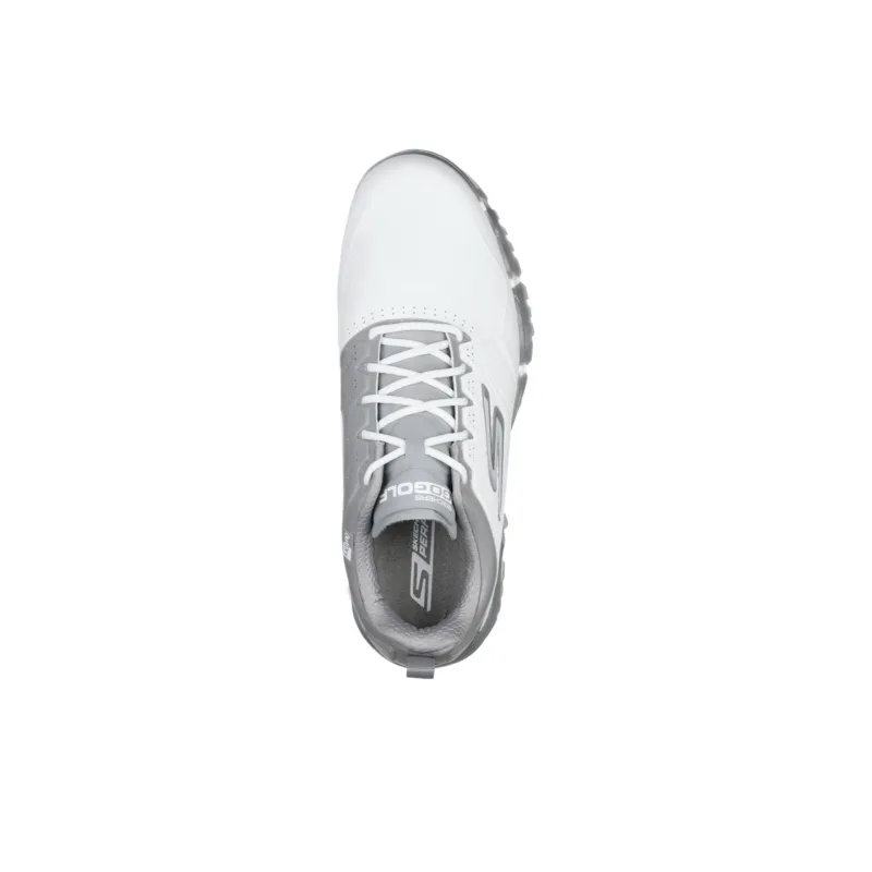 Skechers Go Golf Collection Shock Absorbers Low Top Golf Shoes Men's White-3