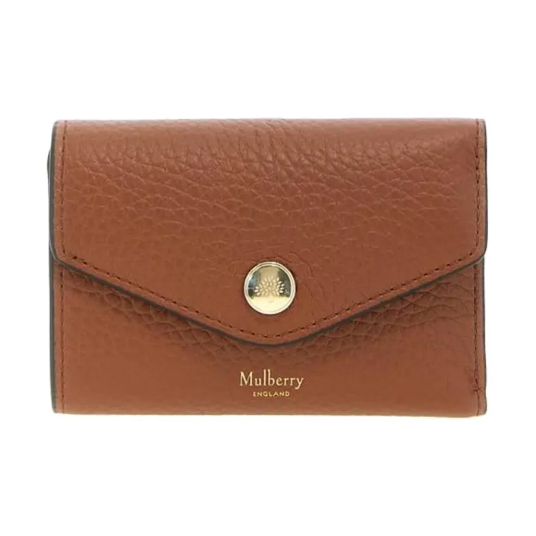 Mulberry Calfskin Wallet Women's Brown-0