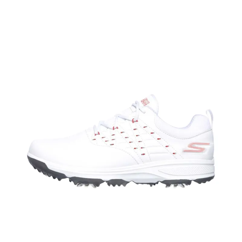 Skechers Go Golf Collection Abrasion Resistant Low Top Golf Shoes Women's White-0
