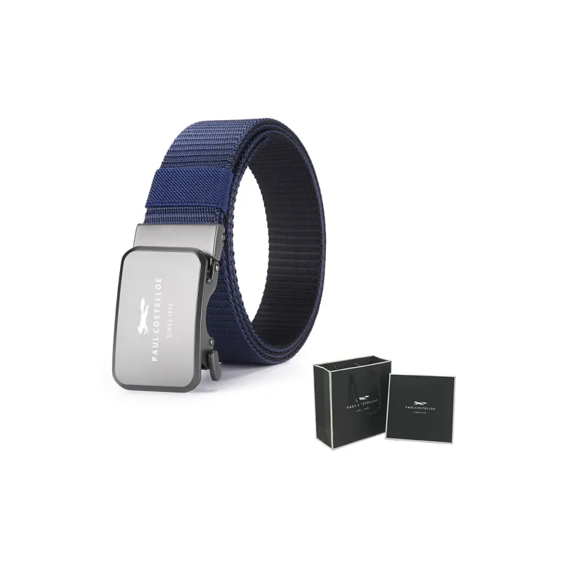 PAUL COSTELLOE Imitation Nylon Belt Unisex 3.7cm-16
