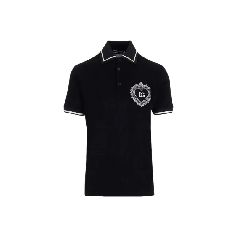 Dolce & Gabbana Polo Shirt Men's Black-0