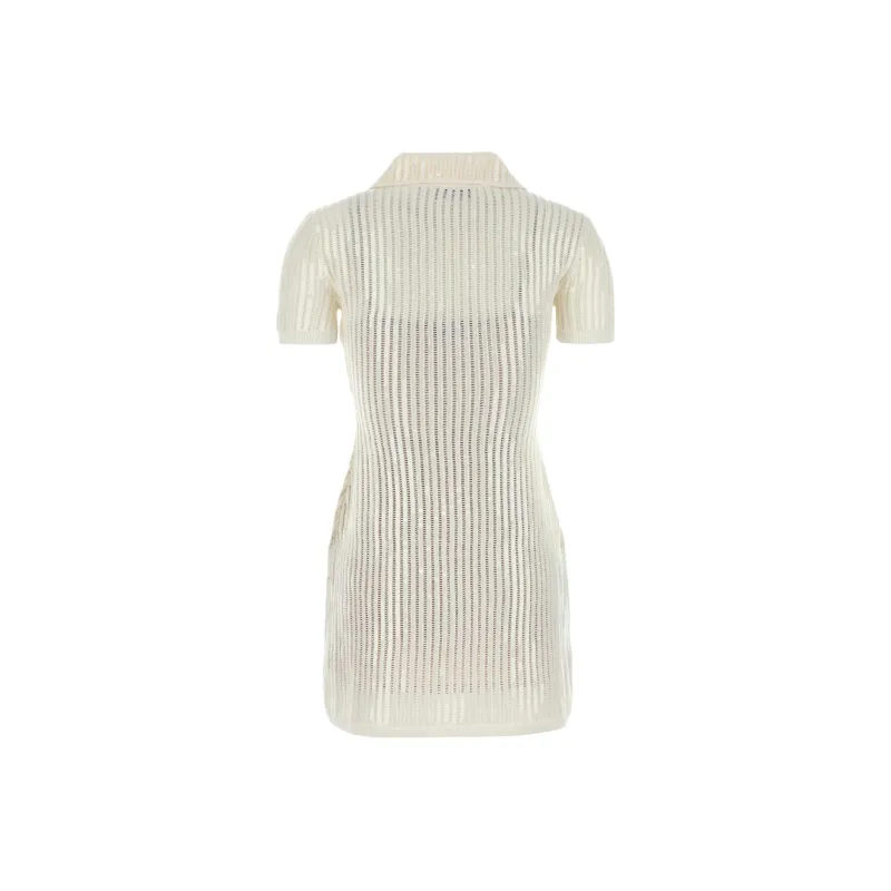 Self portrait Cotton blend Knitted Dress-1