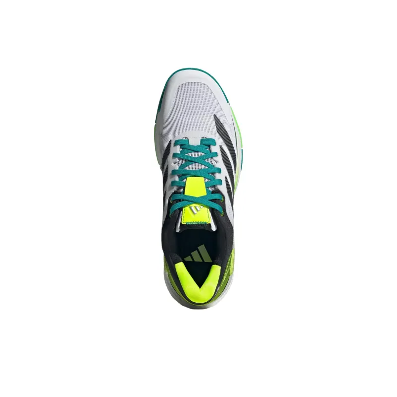 Adidas Crazyquick Padel Abrasion Resistant Low Top Tennis Shoes Men's White Black-1