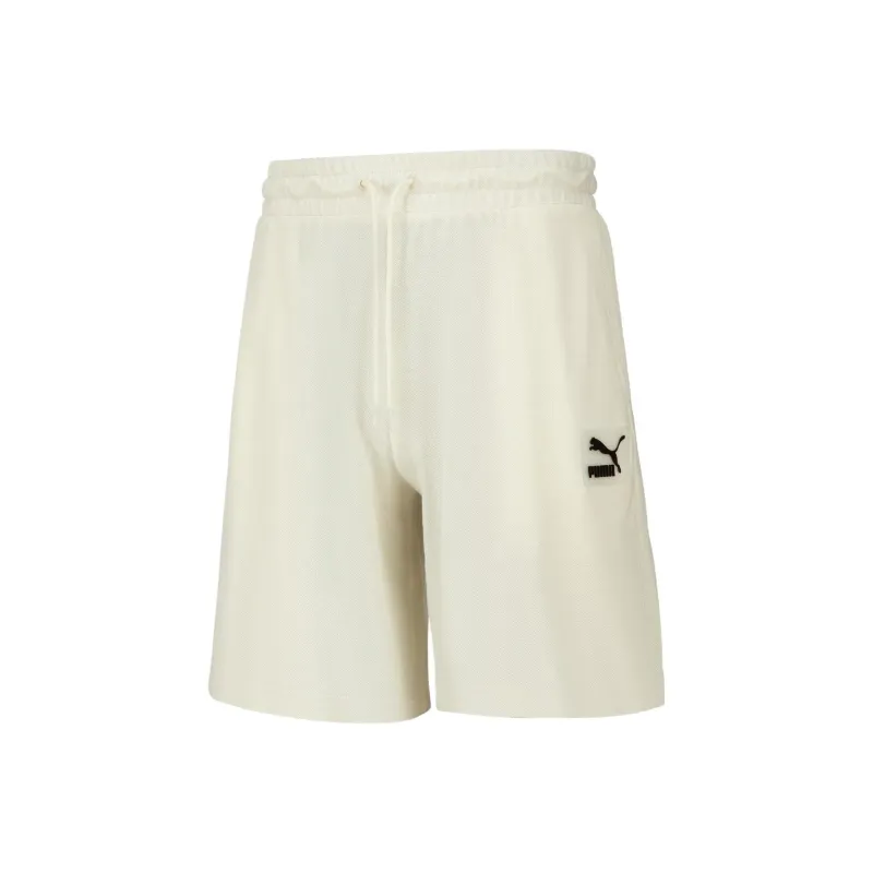 PUMA Casual Shorts Unisex Pure White-0