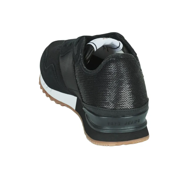 Pepe Jeans London Abrasion Resistant Low Top Casual Shoes Women's Black-4