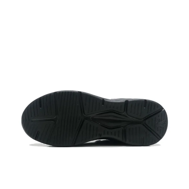 QIAODAN Abrasion Resistant Breathable Cushioning Low Top Casual Shoes Women's Black-4
