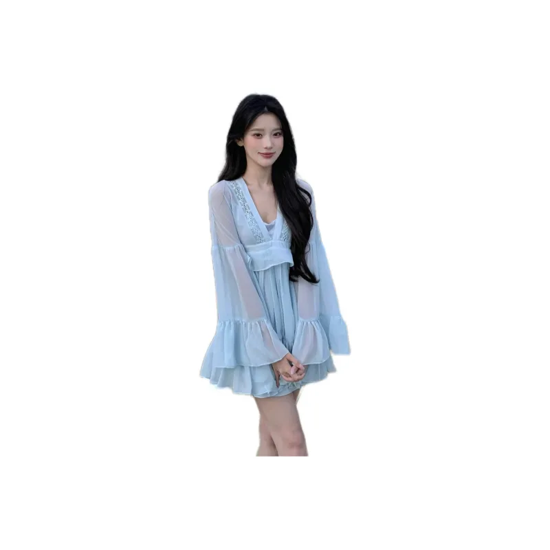 Beautiful Wardrobe Long Sleeved Dress Women's-0
