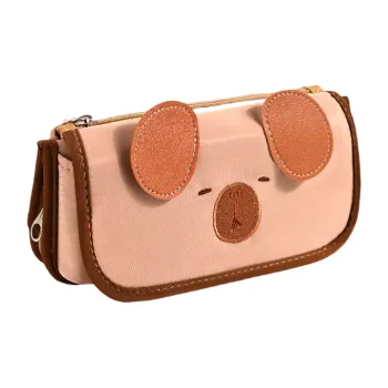 XIAOKOUTU Large Capacity Capybara Panda Pencil Case Pencil Case/pencil Box