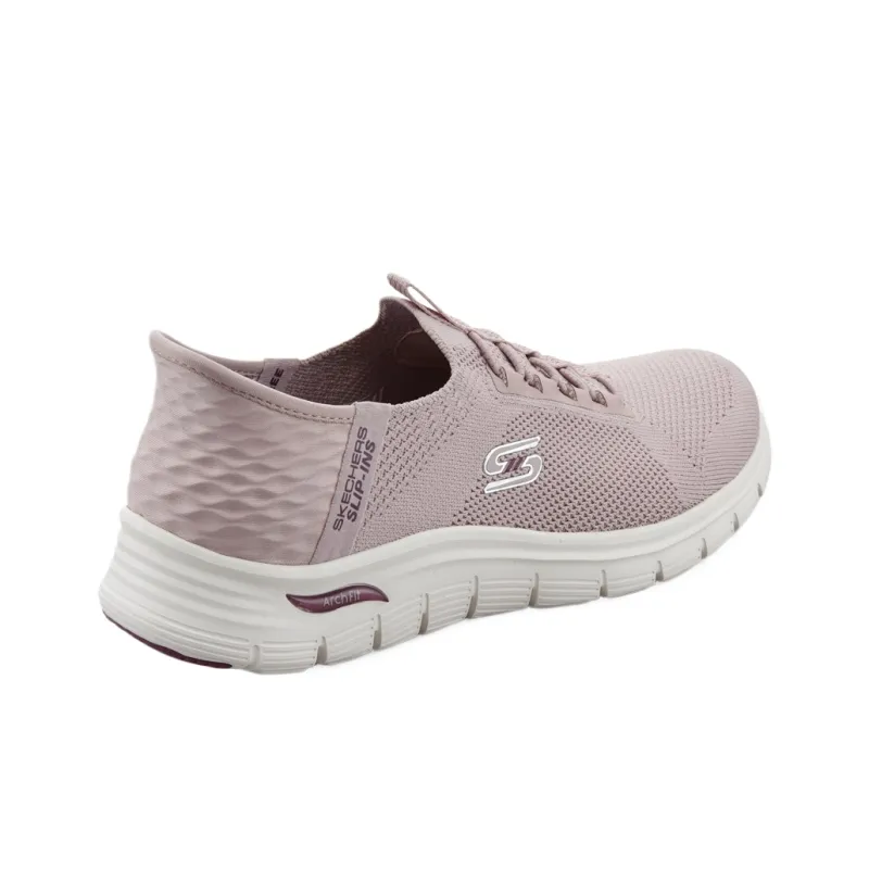 Skechers ARCH FIT VISTA Low Top Casual Shoes Women's Pink-5
