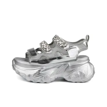 Daying Beach Sandals Women's Silver