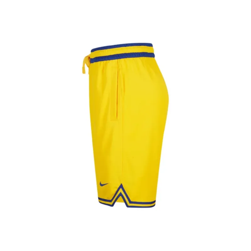 Nike X NBA Basketball Shorts Men Yellow-2