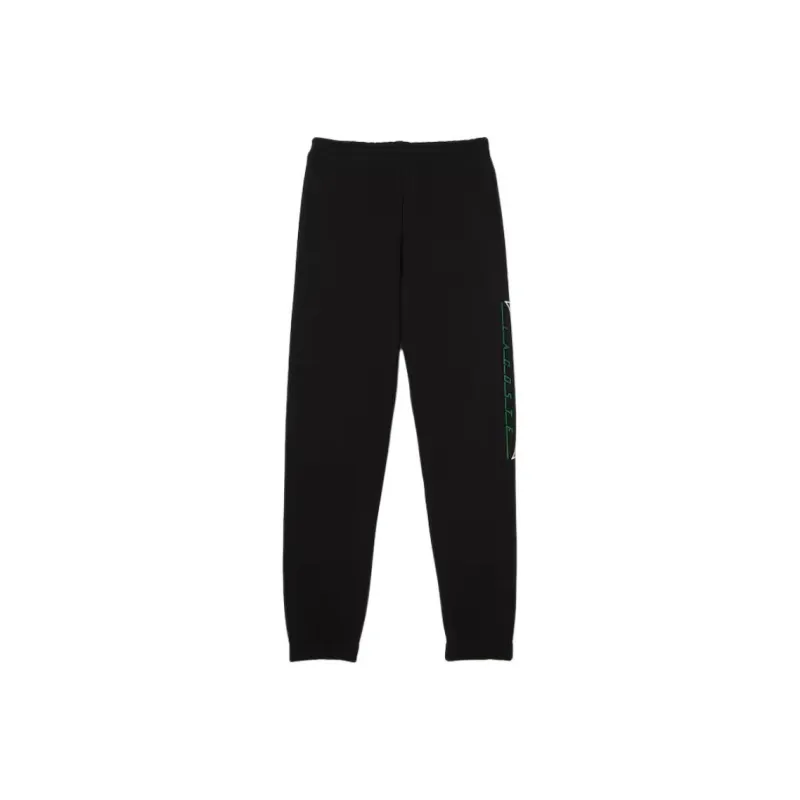 LACOSTE Knitted Sweatpants Unisex Black-1