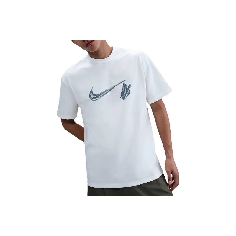 Nike T Shirts Men White-0