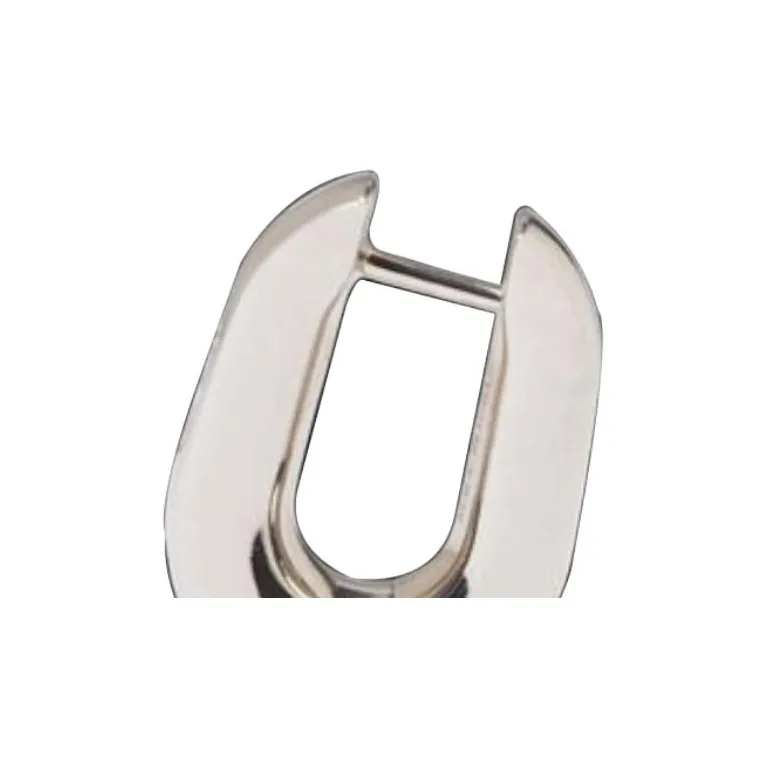 Valentino Metal Earrings Men's Silver-2