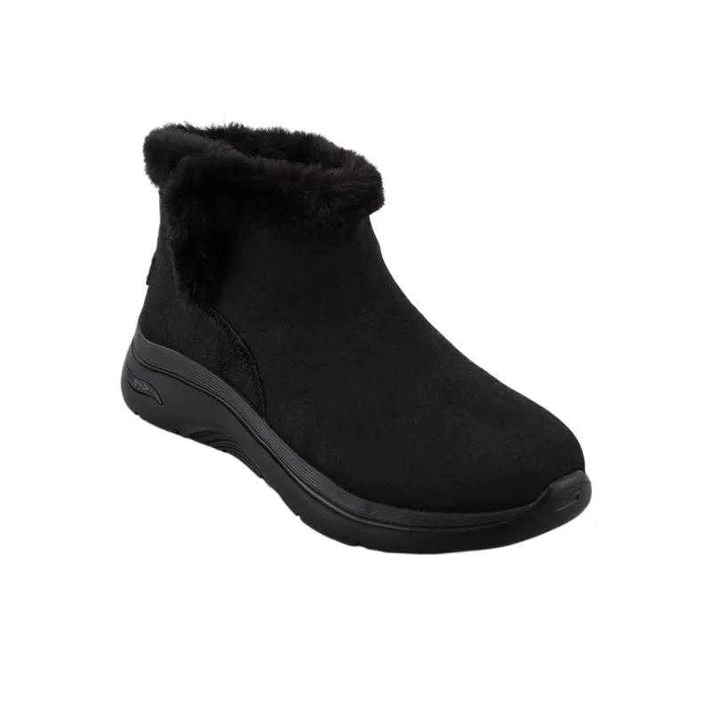 Skechers GO Walk Arch Fit 2.0 Short Outdoor Boots Women's Black-1
