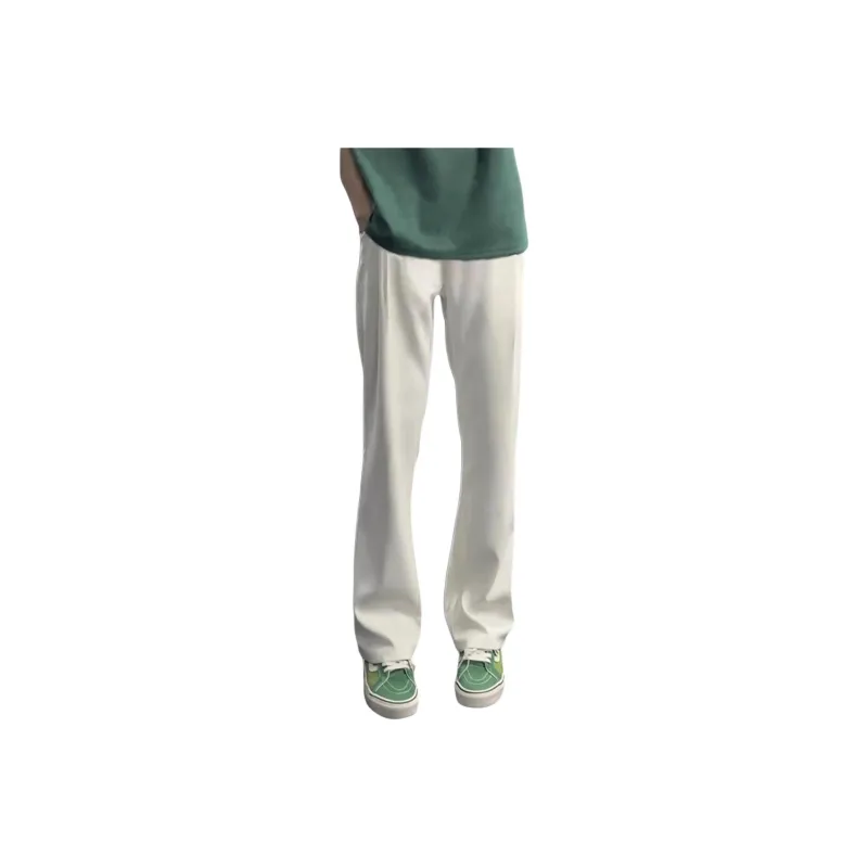 CORNILOT Suit Trousers Unisex White Gray-0
