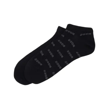 HUGO BOSS Ankle Socks Men's 2 Pack Black