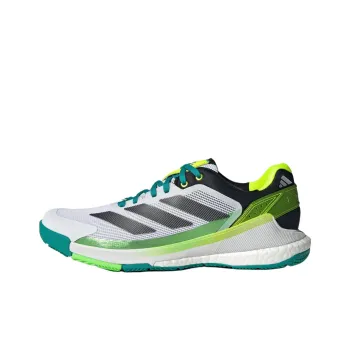 Adidas Crazyquick Padel Abrasion Resistant Low Top Tennis Shoes Men's White Black