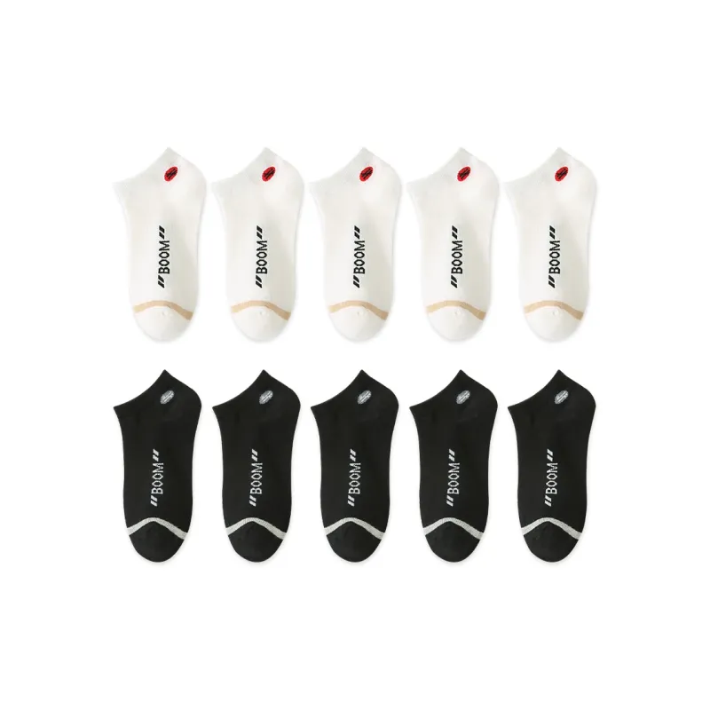 Mulong Family Ankle Socks Men's 10 Pack-30