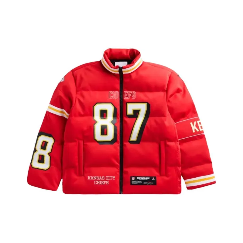 Off Season X Nfl Travis Kelce Kansas City Chiefs Player Puffer Jacket-0