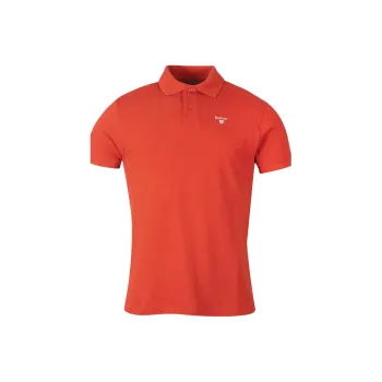 BARBOUR Polo Shirts Unisex Red