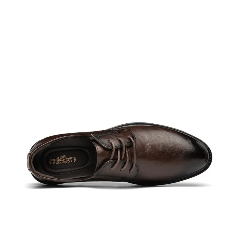 CARTELO Dress Shoes Men Low Top Black-2
