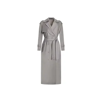 Lioness Trench Coats Women's Gray
