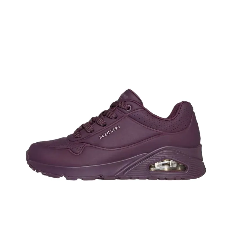 Skechers Uno Low Top Casual Shoes Women's Purple-0
