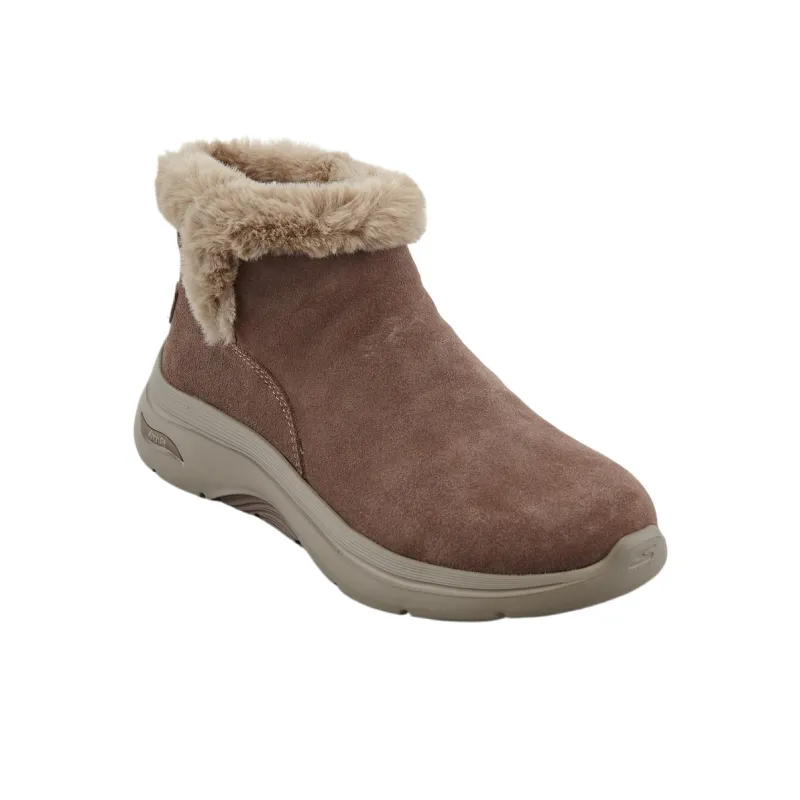 Skechers GO Walk Arch Fit 2.0 Ankle Boots Women's Pink-3
