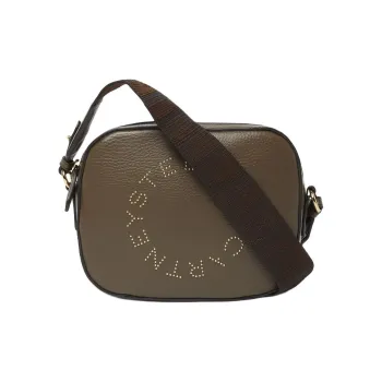 Logo Studded Mini Crossbody Bag