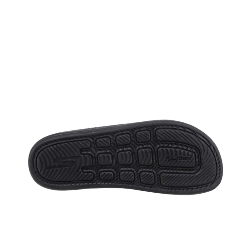 Skechers Hyper Slide Flip Flops Men's Black-6
